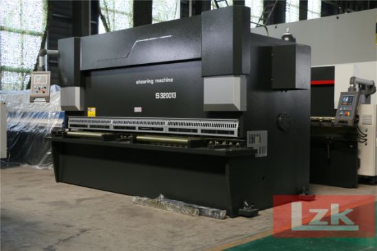 Cizalla hidráulica de chapa/placa CNC para acero de 12 mm x 3200 mm