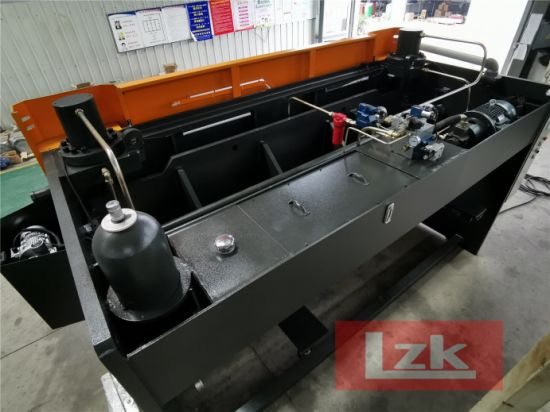 Máquina cortadora de cizalla guillotina CNC hidráulica de chapa de 10X3200mm para acero metálico, suave, carbono, SS, CS, chapa de acero