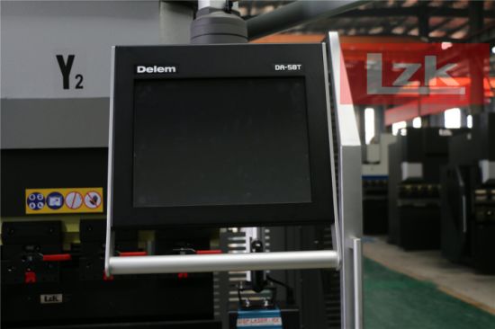 Máquina dobladora de placa de metal hidráulica CNC de 8 mm x 4000 mm