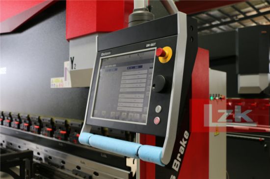 Máquina dobladora y cizalla de acero galvanizado de 10 pies y 100 toneladas