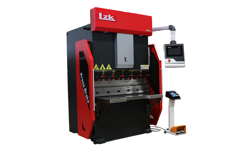 LZK |China Red Series HPB-30T1200 Servo CNC Prensa plegadora con sistema DELEM DA53T